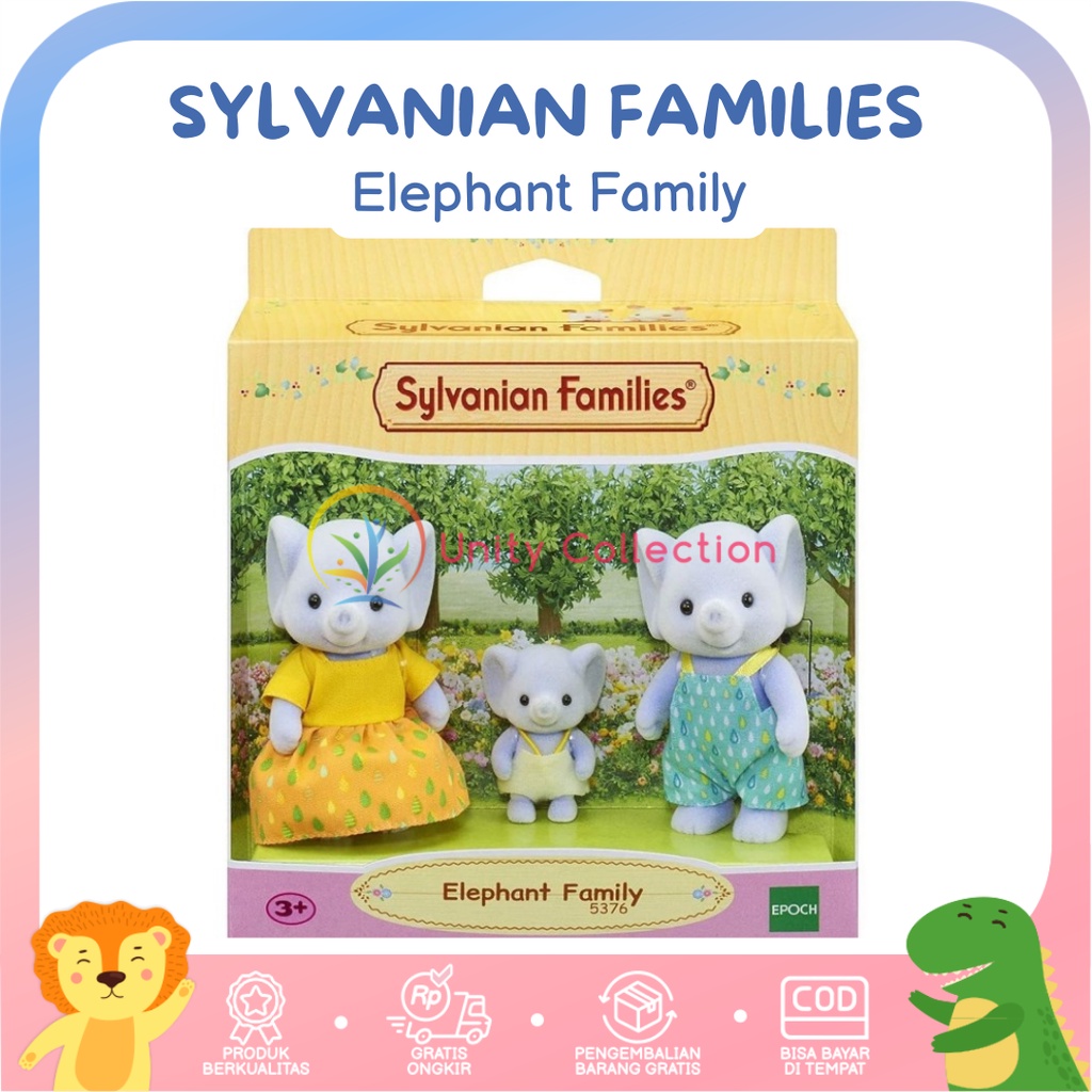 Sylvanian Families Elephant Family