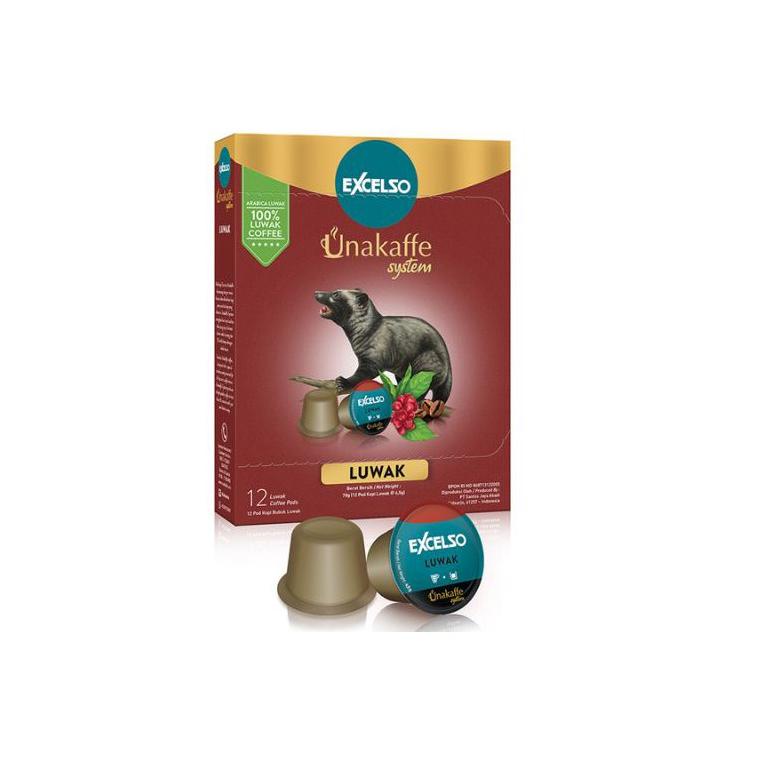 

ヵ EXCELSO UNAKAFFE Kopi Kapsul All Varian 12pods ➸