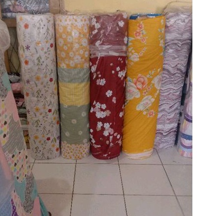 Bahan Katun Premium meteran Katun Lokal Halus