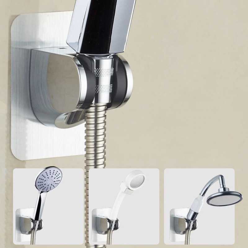 SHAI Penyanggah Kepala Shower Hose Holder Bracket Drill Free - DZL01