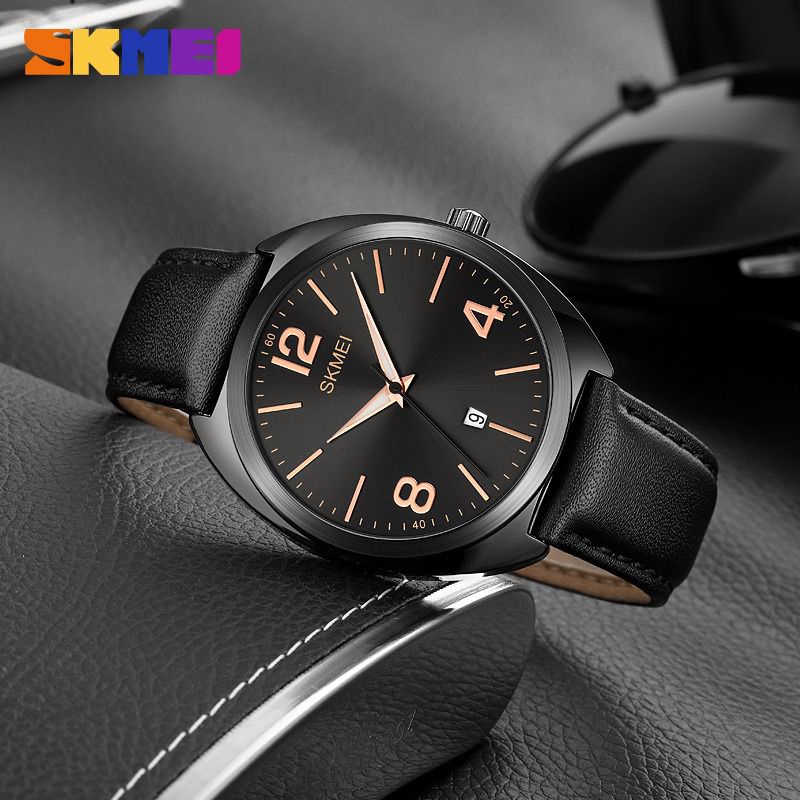 SKMEI 1891 JAM TANGAN PRIA ORIGINAL TAHAN AIR TALI KULIT