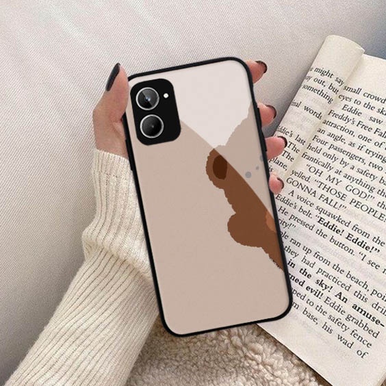 (GC 65) Softcase Kaca Realme 10 4G - Kesing Kaca Realme 10 4G - Case Cantik Realme 10 4G - Case Real