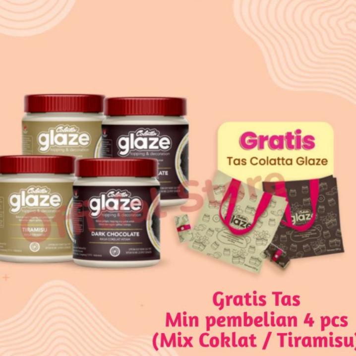 

[KODE PRODUK NJAKM3353] Colatta GLAZE DARK CHOCOLATE 250gr