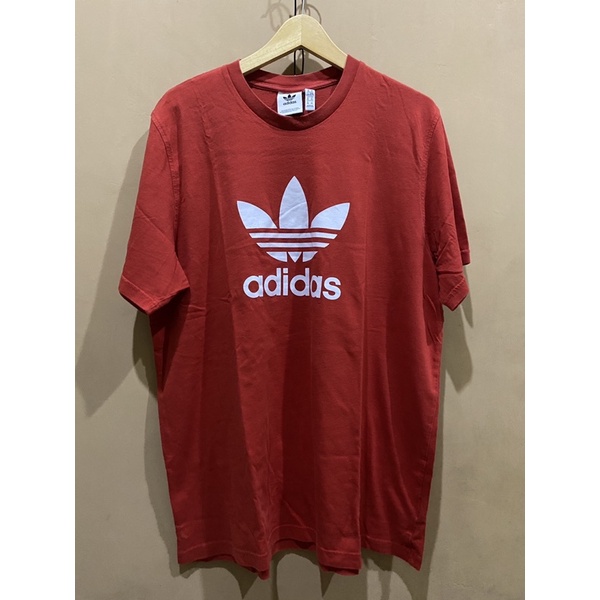 Kaos Adidas Trefoil Big Logo Center Second