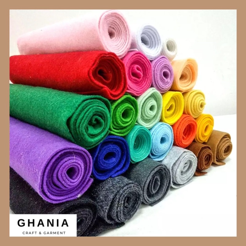 Kain Flanel Per Meter - Kain Flanel Bahan Kerajinan Tangan