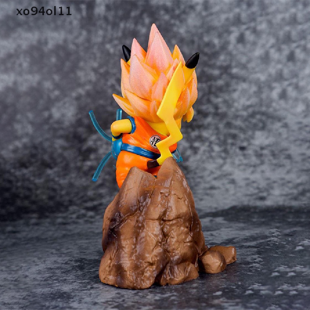 Xo Anime Dragon Ball Super Saiyan Pokemon Pikachu Cosplay Goku Patung Figure Boneka OL