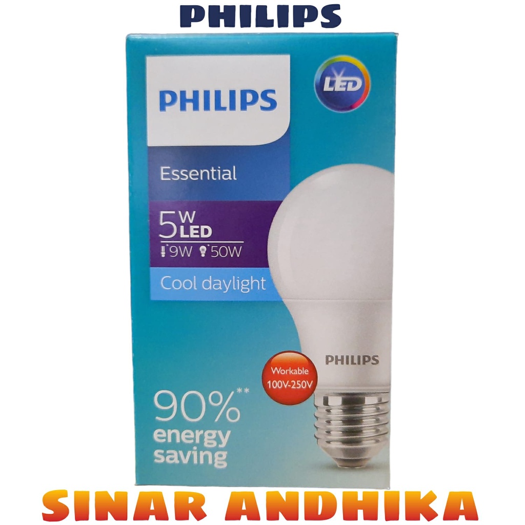 LAMPU PHILIPS LED ESSENTIAL