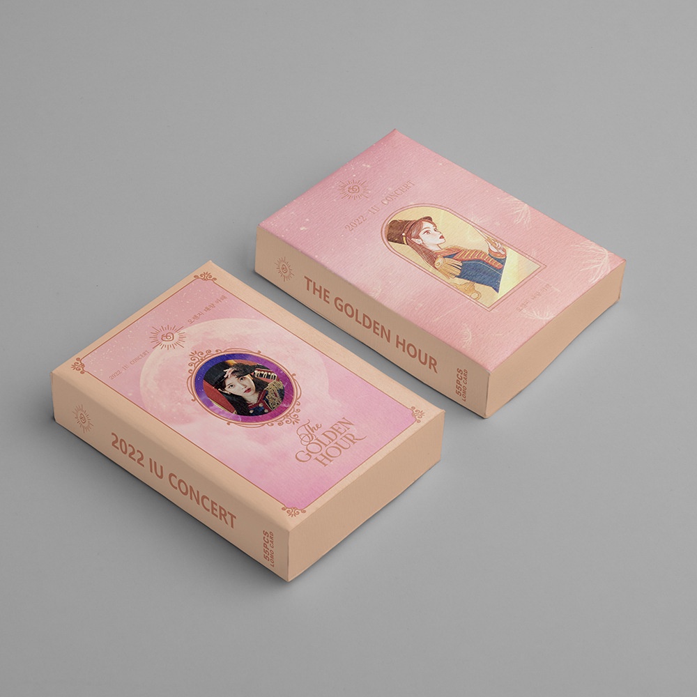 555pcs Album IU THE GOLDEN HOUR Album Lomo Card Kpop Photocards Postcards Series In Stock New Arrival LY