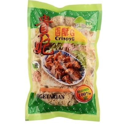 

[KODE PRODUK KGDUZ6781] VEGETARIAN Greenfarm crispy G / ayam crispy G Vegetarian / kui Fei / ayam putih Vegetarian
