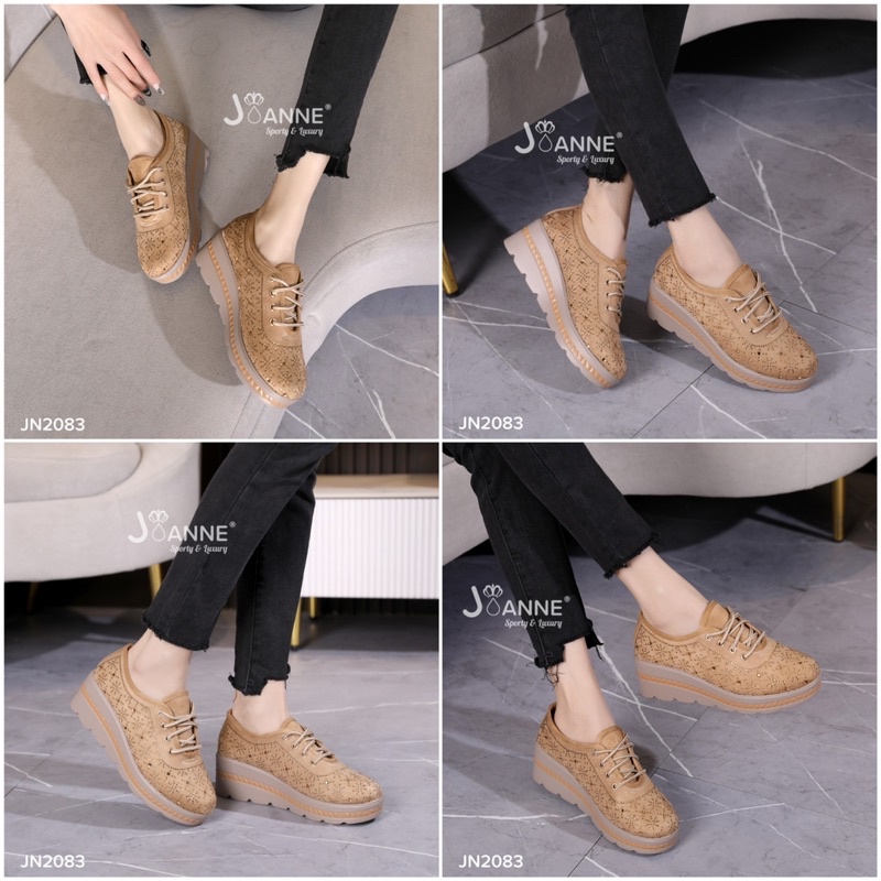 [ORIGINAL] JOANNE Blink Wedges Shoes Sepatu Wanita #JN2083