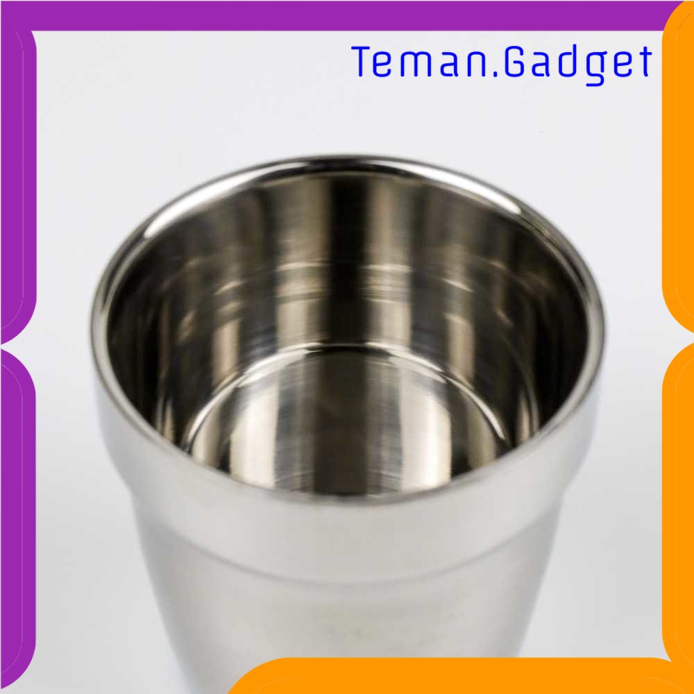 TG - DPR One Two Cups Gelas Bir Stainless Steel 180ML - J070