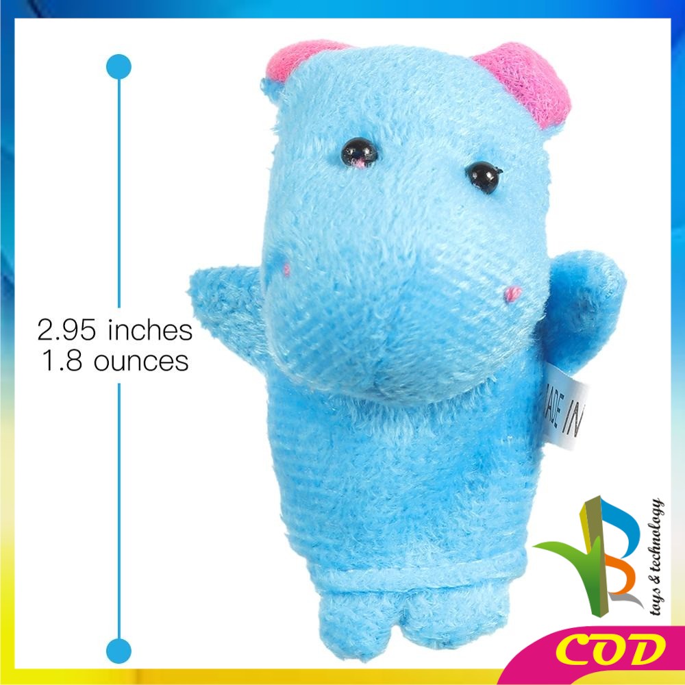 RB-M8 Boneka Jari Mainan Anak Bayi Finger Puppet Mainan Edukasi Boneka Tangan Karakter