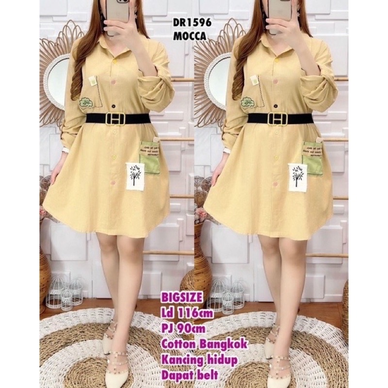 Sale Tunik + belt ld116cm