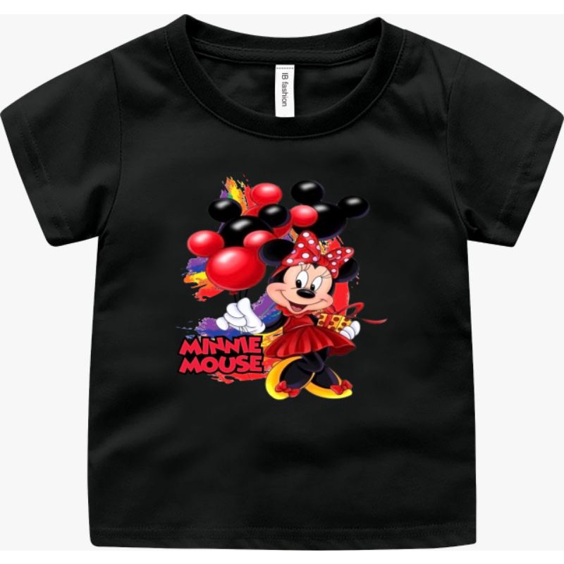 Kaos Anak Murah Minnie mose Baju Anak Cewek Atasan Ank Terbaru Kaos Anak Usia 2 Sampai 10 Tahun