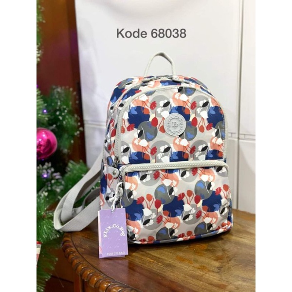 NEW ITEM ransel / backpack fashion corak import kode 68038