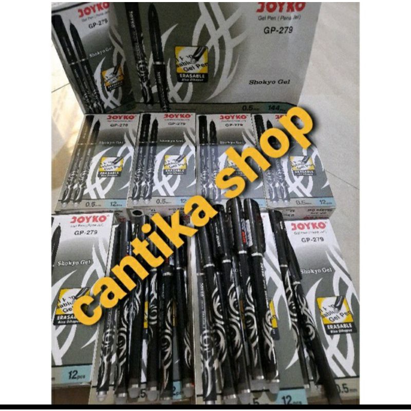 

pulpen joyko pulpen bisa dihapus 1 lusin