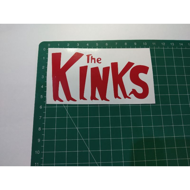 

cutting stiker the kinks