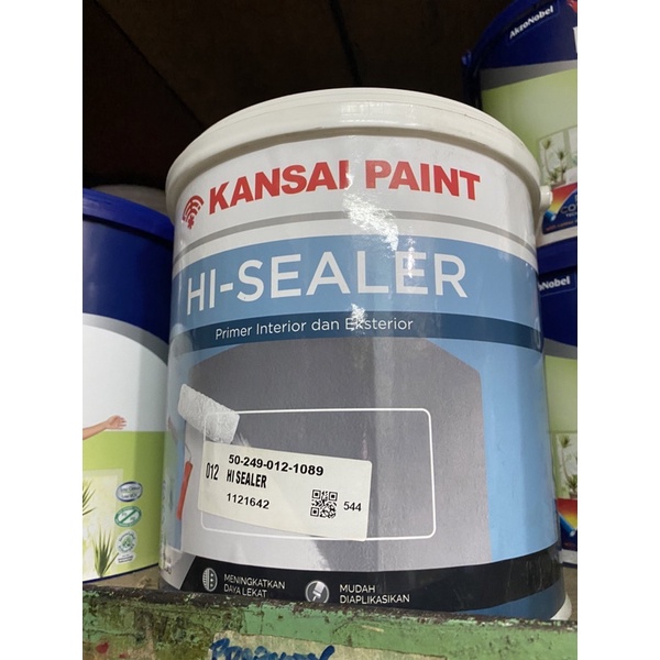 Hi Sealer Kansai Paint Cat Dasar Sealer Putih Rumah 4 kg 5kg 5 kg Bagus