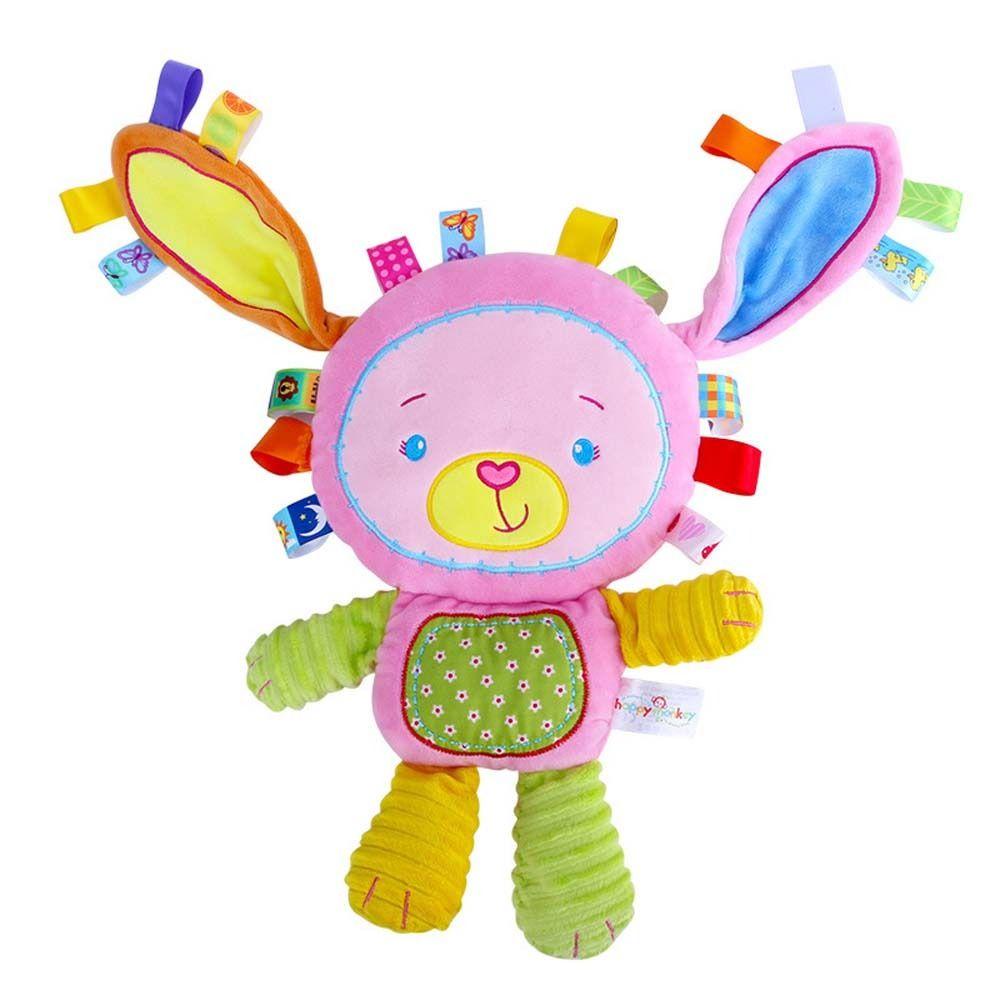 Needway  Mainan Bayi Mainan Kerincingan Hewan Lucu Hewan Indah Mewah Lembut Mewah Mukena Edukasi Dini Bayi Mainan Boneka Plush Doll Plush Animal Toy