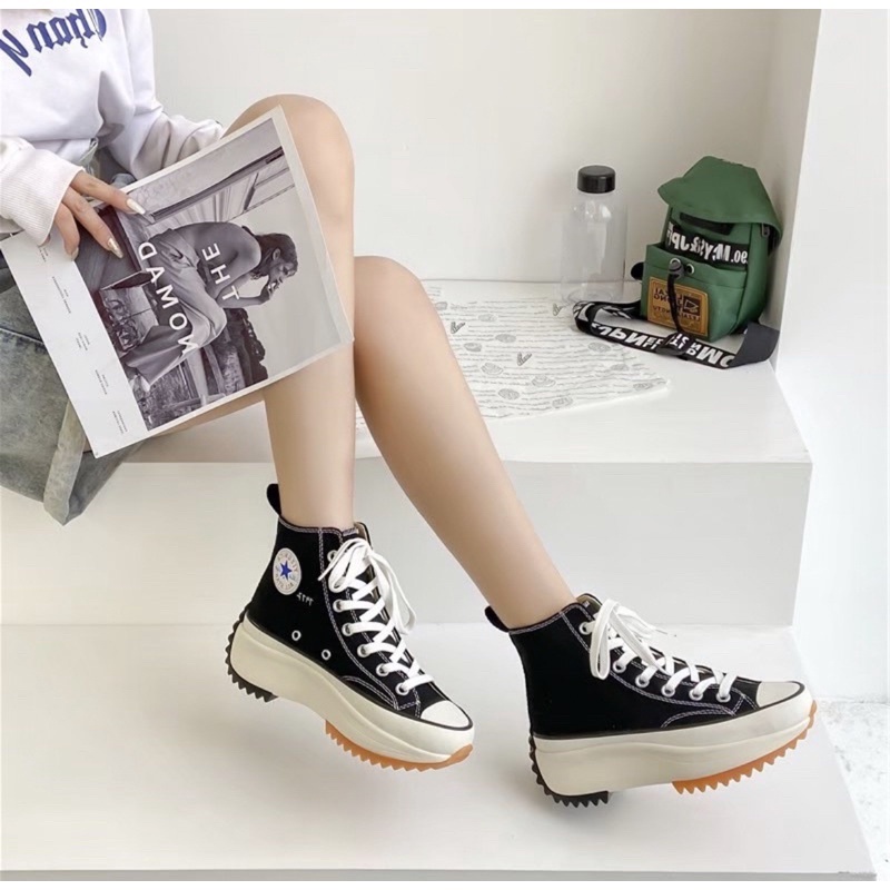 SALE DEFECT KECIL JIMIN Sepatu Boots Sneakers Wanita Sekolah Import