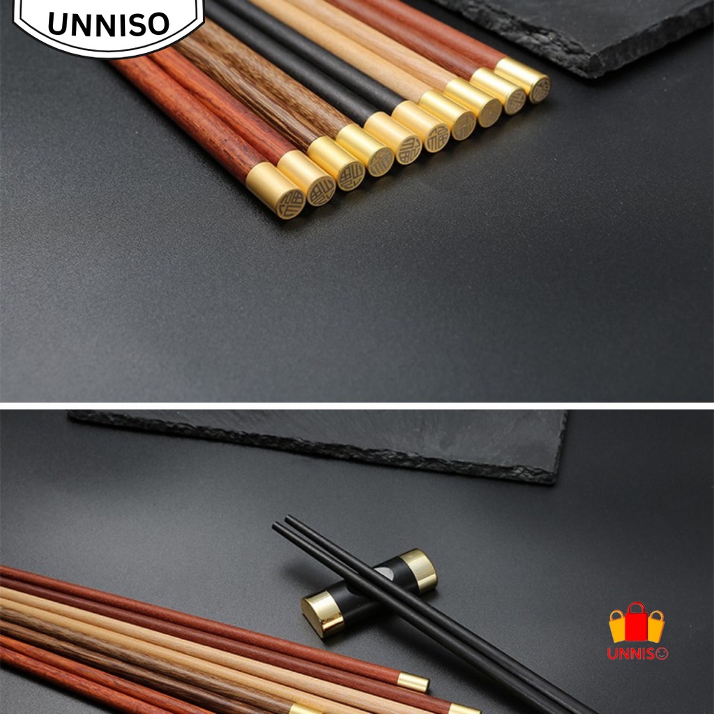 UNNISO - Sumpit Premium Wooden Japanese Chopstick