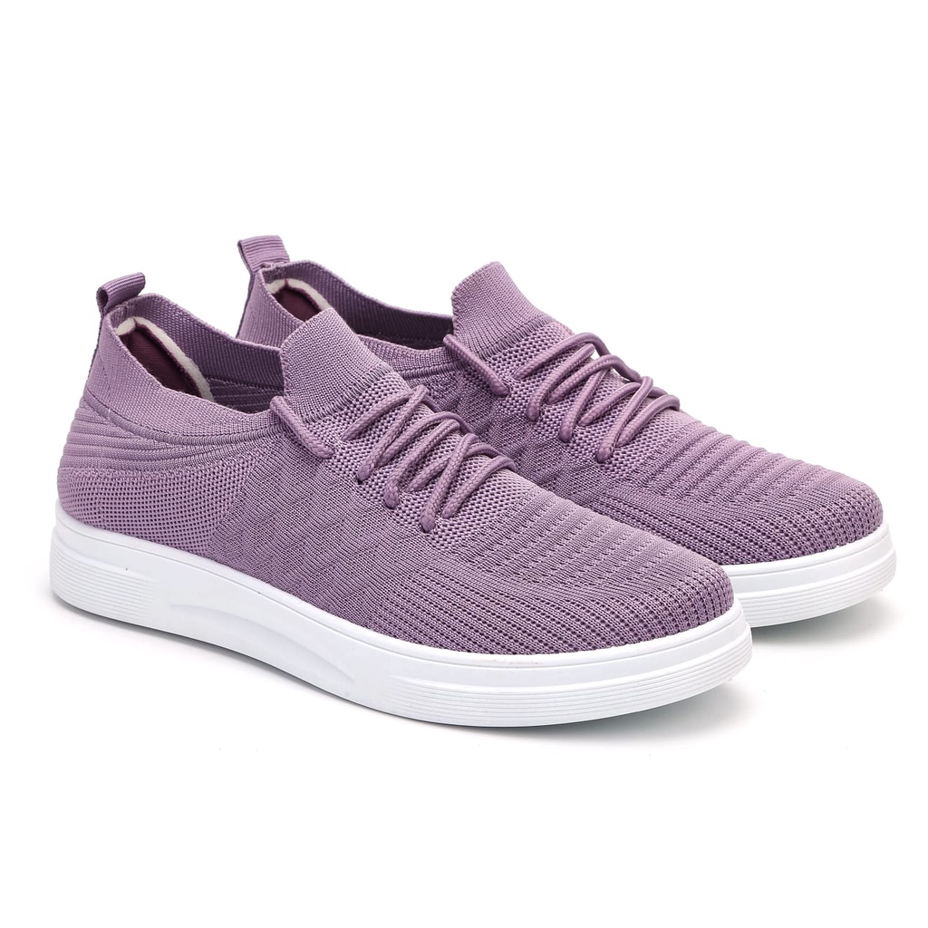 Sepatu Wanita Sneakers Wanita Import Cewek Sport Bertali Shoes Kasual Fashion Shoes Wanita XB2401