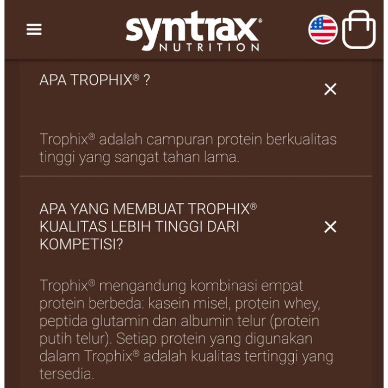 Syntrax Trophix 5 Lbs BPOM Susu Puasa Ultra Sustained Release Whey Protein Concentrate Blend Micellar Casein Egg Albumin Non Isolate
