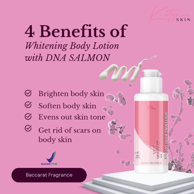 Whitening Body Lotion with DNA SALMON