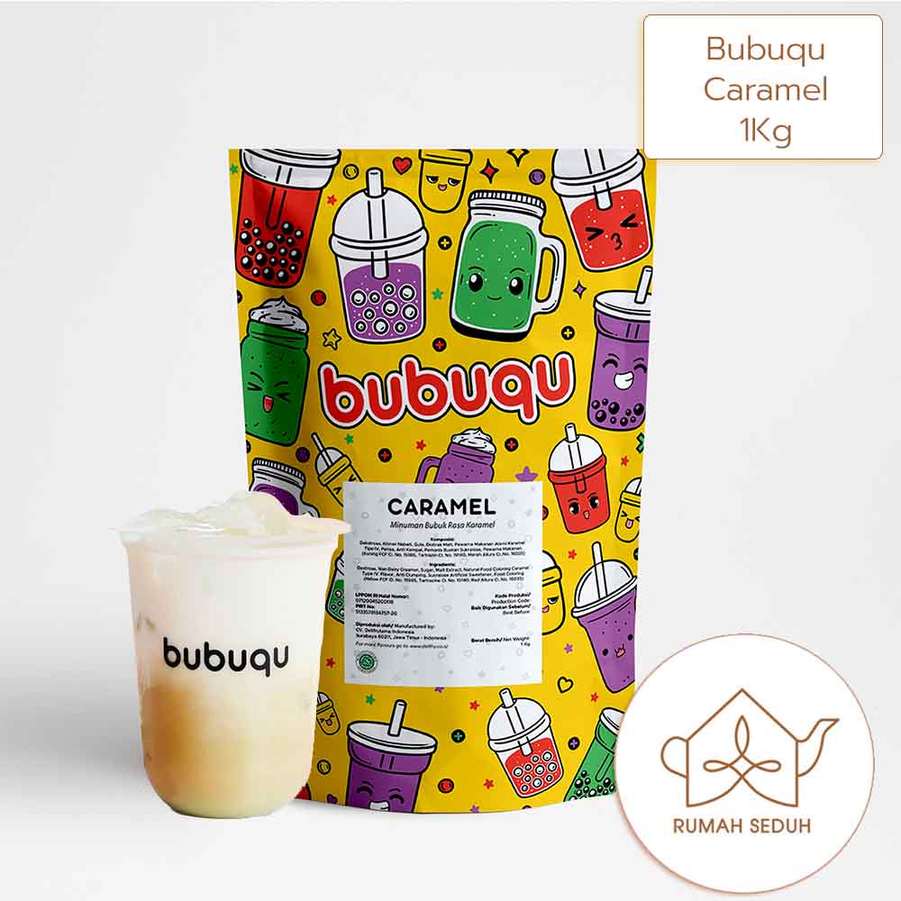 

1Kg Bubuqu Caramel Powder Drink - Minuman Bubuk Karamel