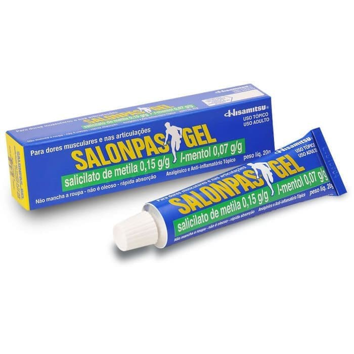 Salonpas Gel 15-30g / Nyeri Otot / Keseleo / Memar