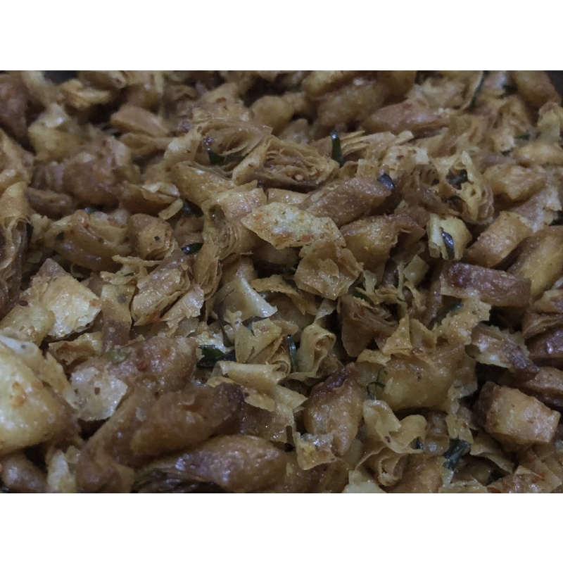 

lumpia kering pedas daun jeruk