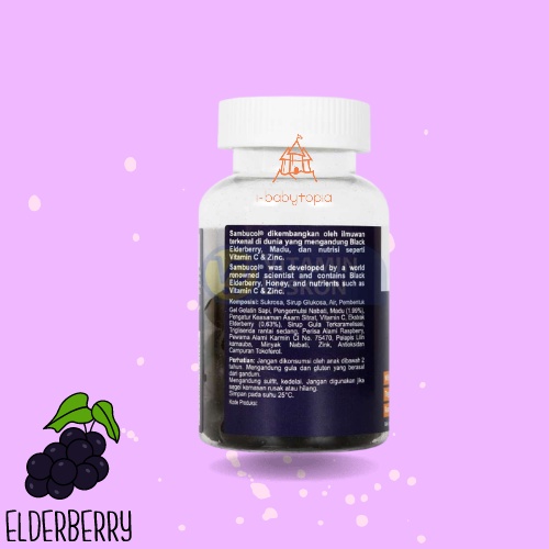 Sambucol Black Elderberry 50 gummies