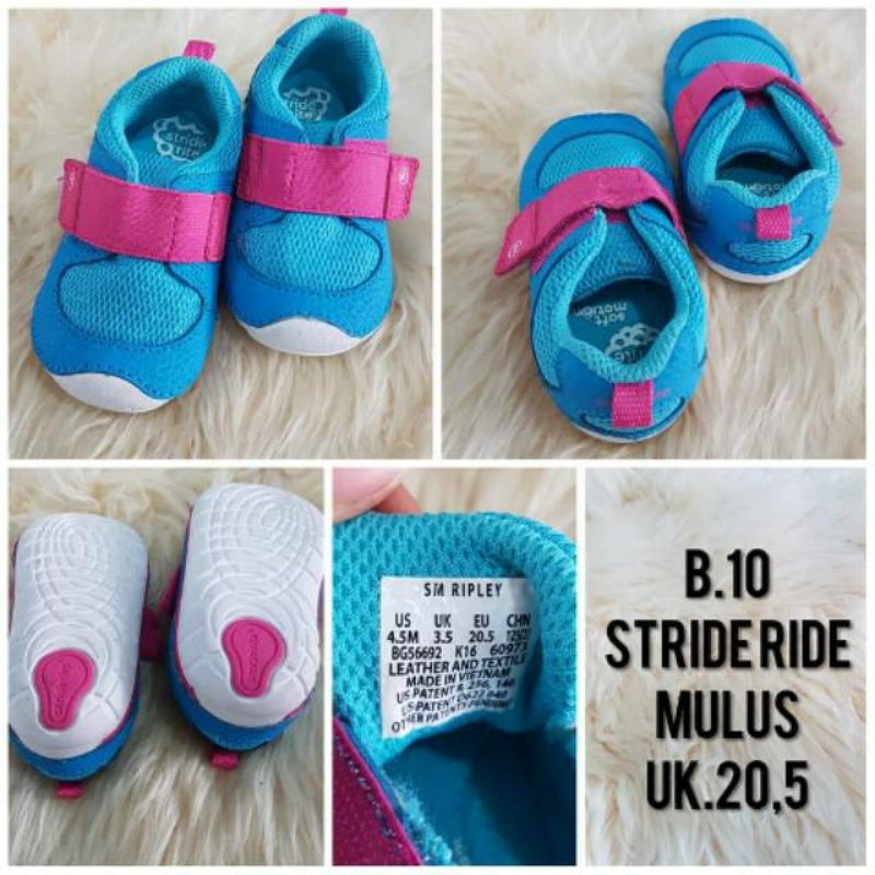 Stride Rite Shoes Baby and Kids Sepatu Bayi Sepatu Anak Blue Pink prewalker shoes branded