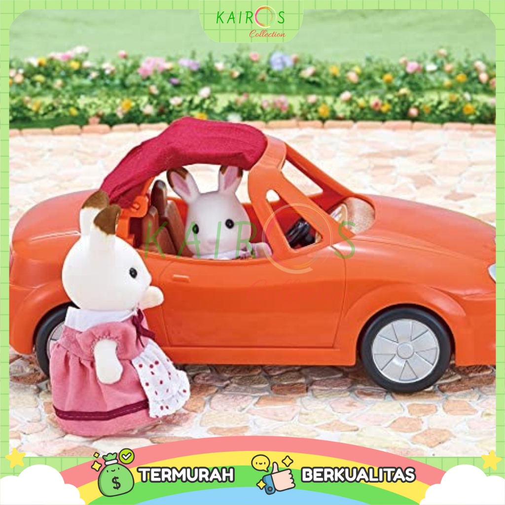 Mainan Koleksi Sylvanian Families Convertible Car