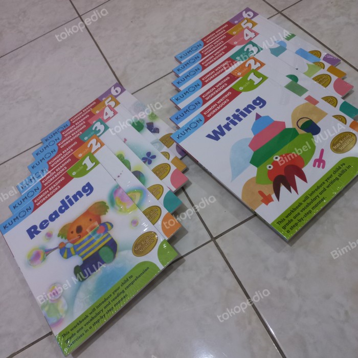 BUKU KUMON BAHASA INGGRIS KELAS 123456 SD WRITING