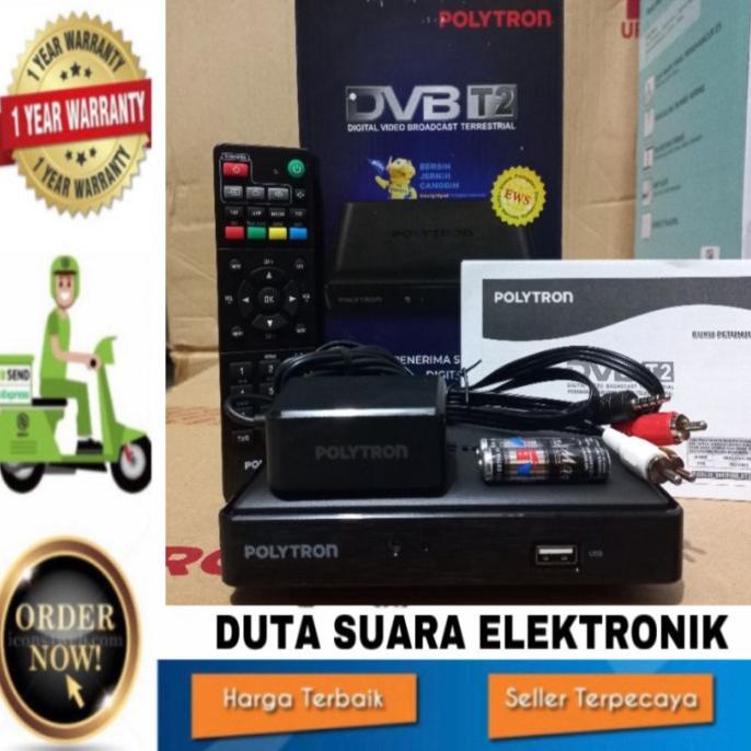 STB Set Top Box Polytron PDV 620T2 PDV620T2 620 T2 DVB Digital FHD