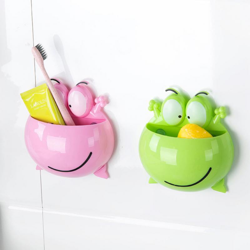 IKILOSHOP Mata Kodok Frog Toothbrush Holder Sikat Gigi Tempel Dinding