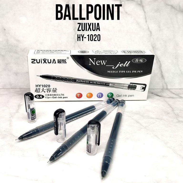 

[F-V1V] ✔] (1PACK) PROMO PULPEN GEL ZUIXUA NEW JELL ISI 12pcs - PEN GEL NEW JELL 0.4mm-langsung kirim