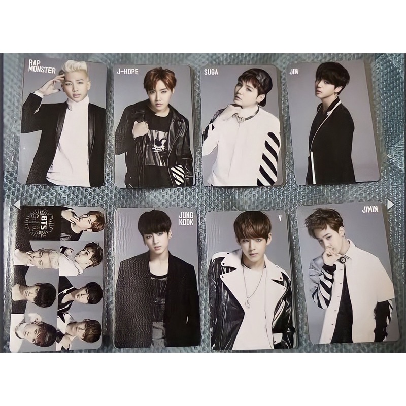 OFFICIAL DANGER JAPAN PHOTOCARDS BTS RM NAMJOON JIN SEOKJIN YOONGI SUGA JIMIN TAE V TAEHYUNG JUNGKOO