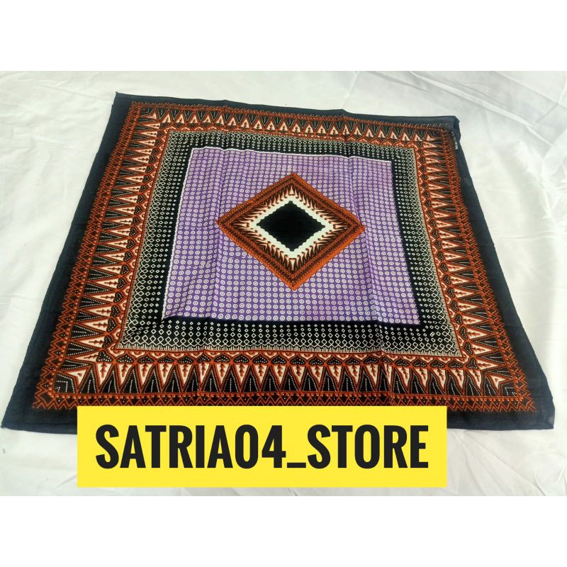 slayer motif batik slayer segi empat bandana motif ikat kepala