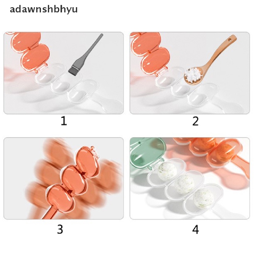 Adawnshbhyu Cetakan Bola Nasi Kreativitas Kreativitas Sushi Mold Maker DIY Alat Membuat Sushi Dapur ID