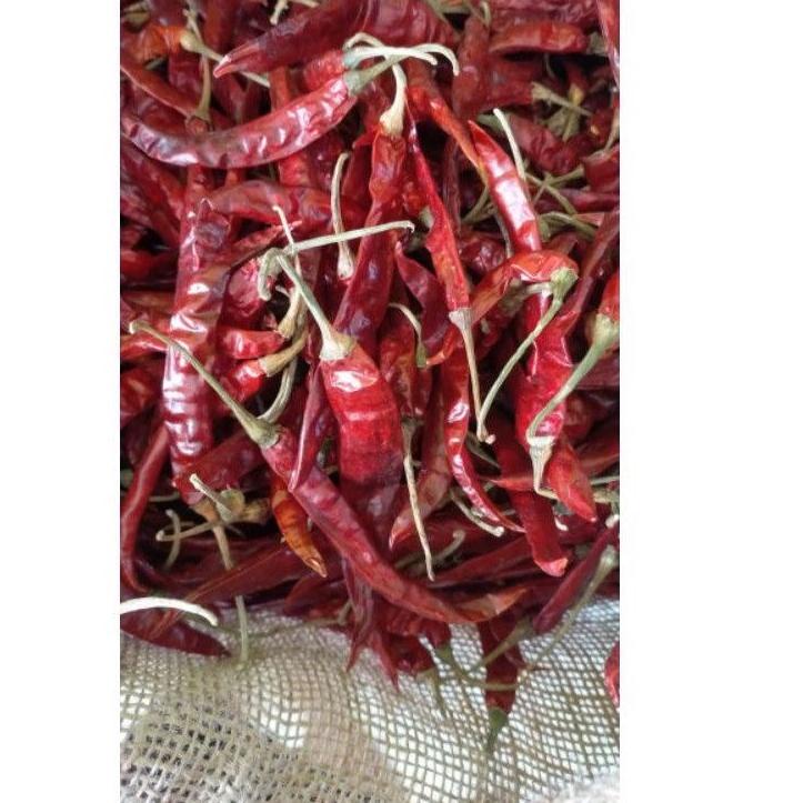 

[KODE KVRUP] Cabe Rawit Teja Merah Kering 1 kg kilo IMPORT Dijamin Pedas Dan Fresh