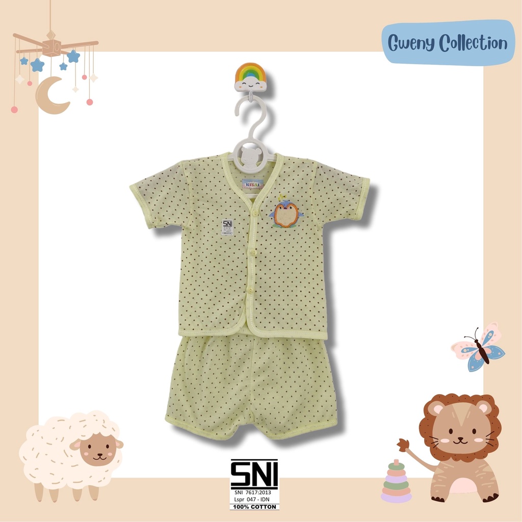 SETELAN BAJU&amp;CELANA LENGAN PENDEK, LENGAN PANJANG, TANPA LENGAN/KUTUNG BAJU SETELAN ANAK BAYI/NEWBORN UNISEX (ADT)