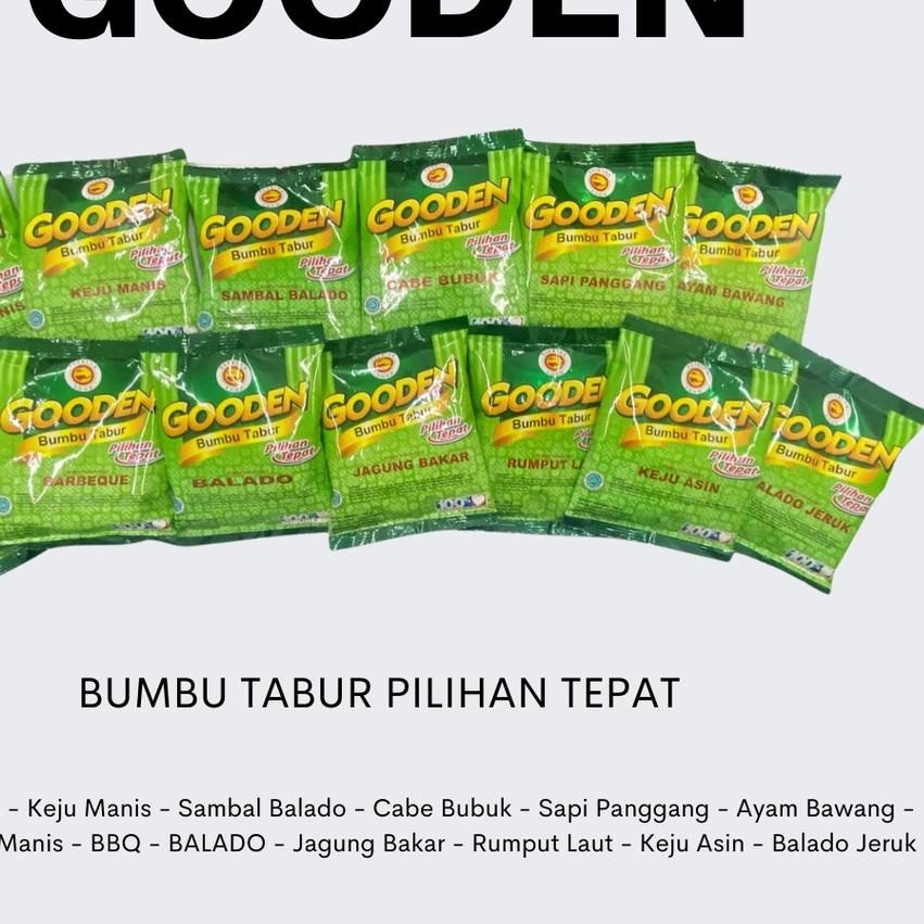 

Terbaik Bumbu Tabur - GOODEN - Rasa BALADO PEDAS MANIS - BALADO PEDAS MANIS - Kemasan 100 gram