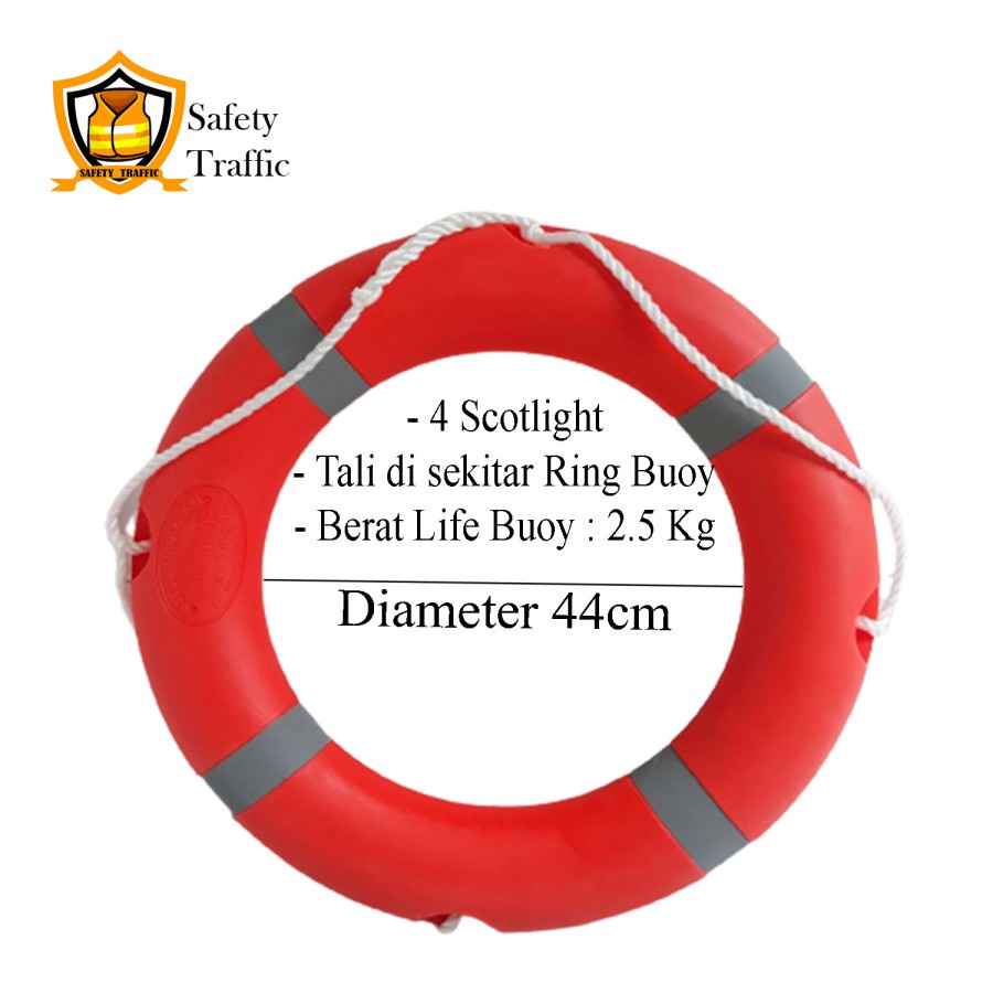 Pelampung Ring Life Buoy/ Life Buoy - Ring Buoy / Pelampung Kapal