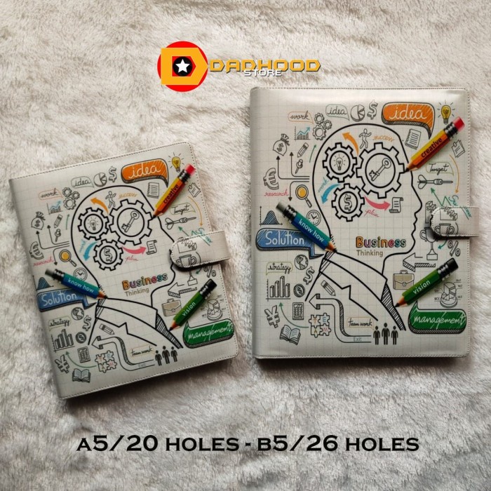 

BINDER PRINTING MOTIP BISNIS THINKING A5/RING 20, B5/RING 26