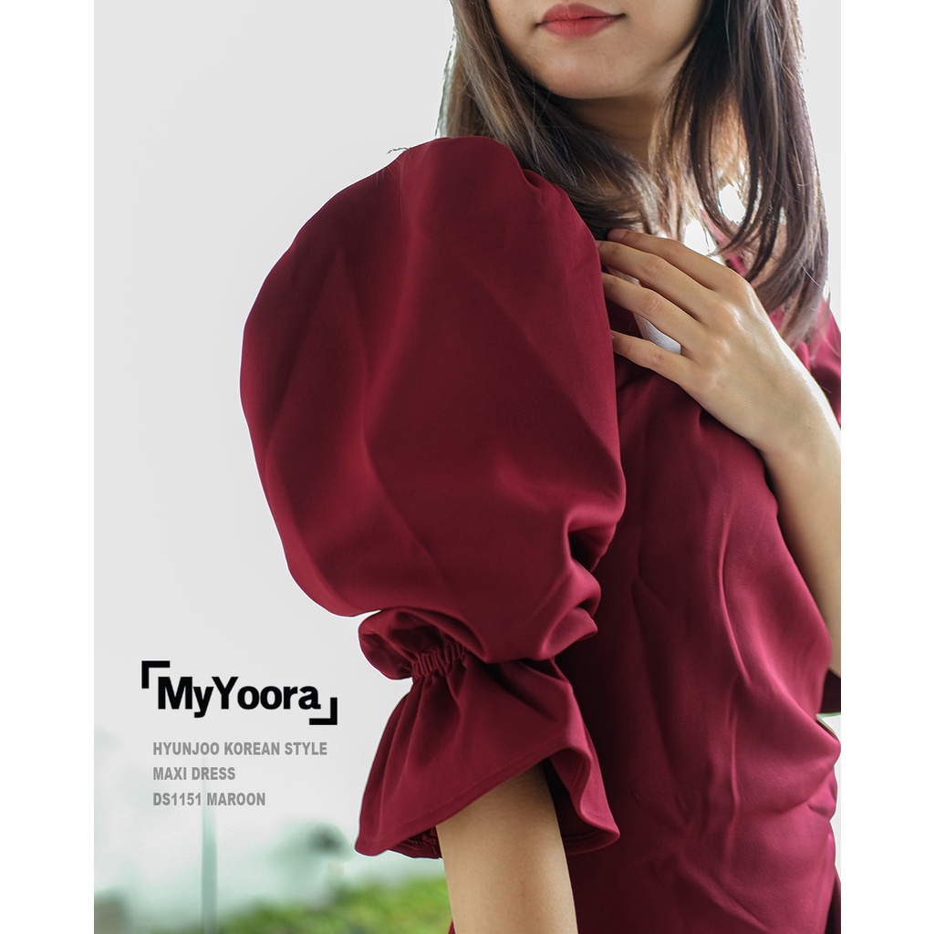 MyYoora Hyunjoo Korean Style Maxi Dress DS1151