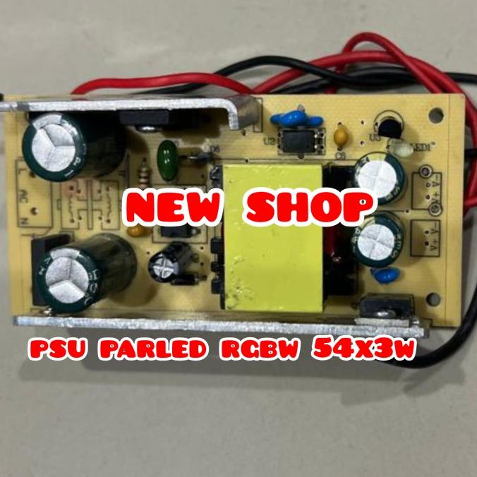 psu parled rgbw 54x3w power suplay lampu parled 54led rgbw