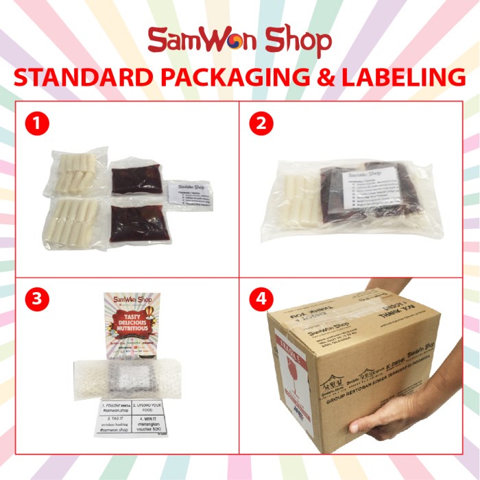 

Samwon Tteokbokki / Tokpoki 200 Gr Fresh - Makanan Korea Txs0X-53