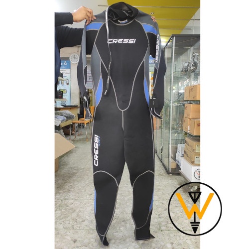 CRESSI WETSUIT SUMMER BLUE 3
